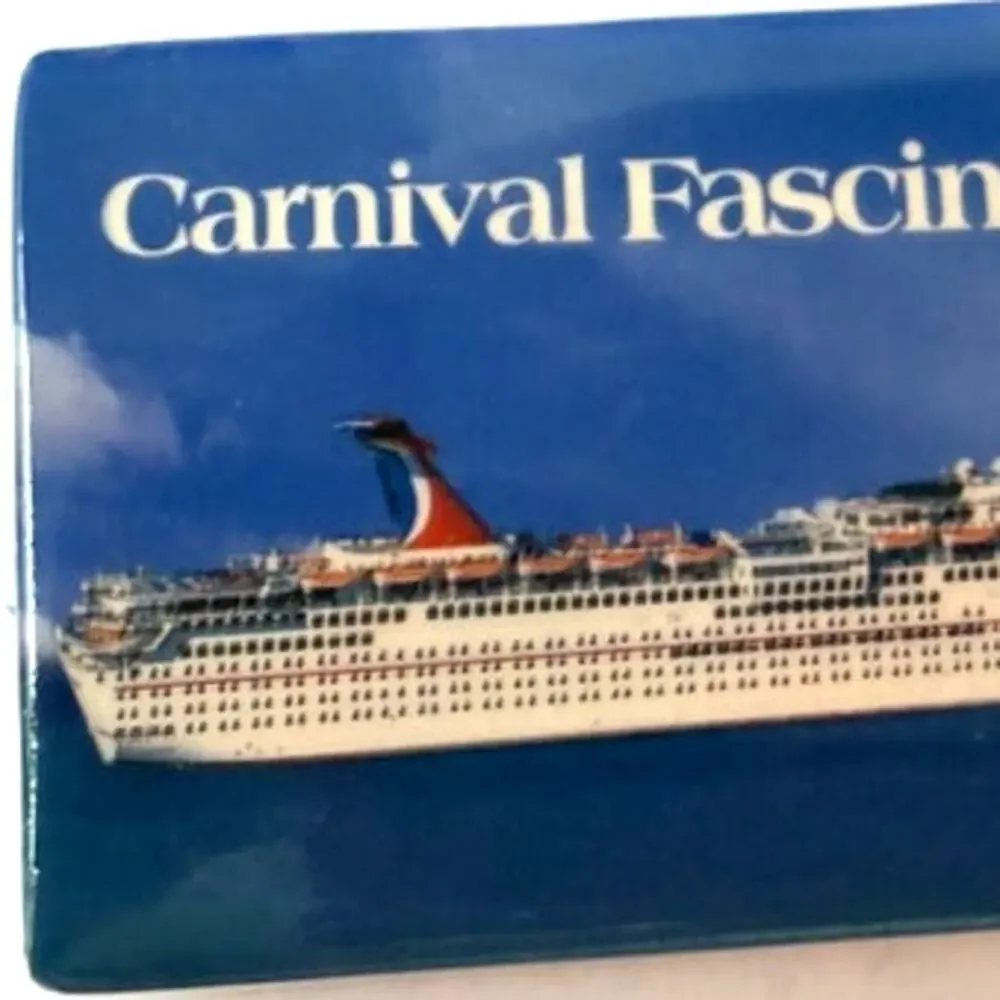 Carnival Fascination Cruise Ship Photo Magnet Fantasy‑Class Liner 3